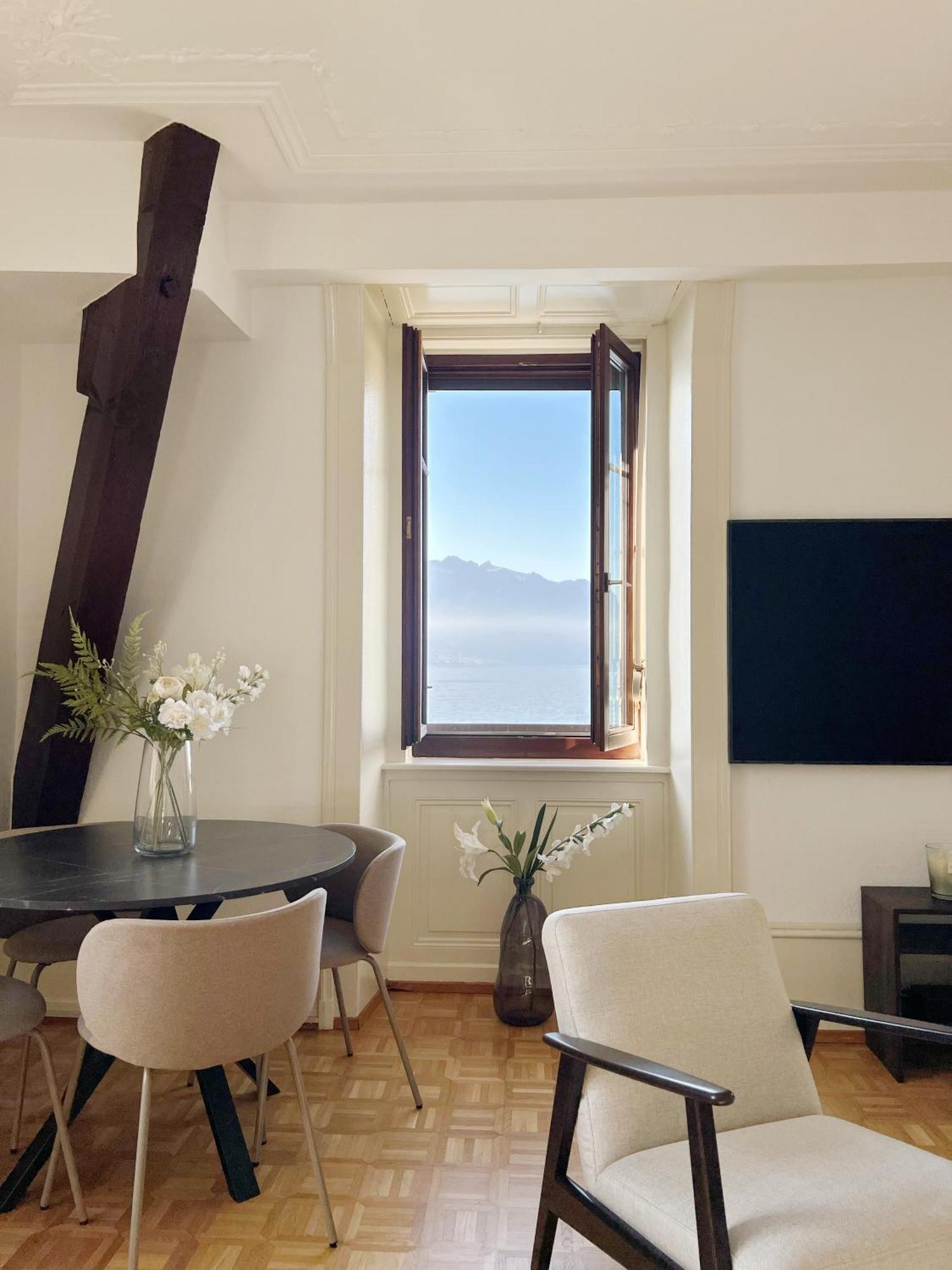 Montreux Riviera Suite Waterfront 3 Bedrooms Private Parking Exterior foto